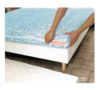 Housse pour matelas - PROVENCE OUTILLAGE - 160 x 200 cm - Lavable - Blanc - Chambre