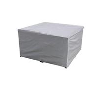 Housse pour meubles de jardin, toutes tailles, rectangulaire, pour table de jardin, anti-UV, charge lourde, tissu Oxford 210D, gris, 180 x 150 x 80 cm