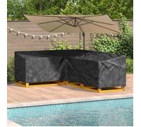 Housse pour meubles de jardin - VIDAXL - 260 x 210 x 80 cm - Tissu Oxford 210D - Noir - Imperméable & anti-UV