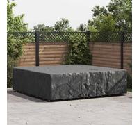 Vidaxl Housse Pour Mobilier D'extérieur Noir 260 X 260 X 70 Cm 600d