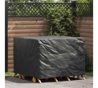 Housse pour meubles Noir Protection décorative en tissu d'extérieur vidaXL vidaX