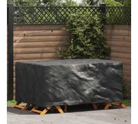 Housse pour mobilier d'extérieur Noir Couverture extérieure Tissu UV vidaXL vida