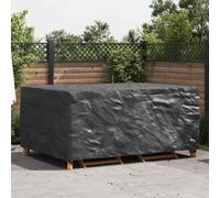 Housse pour mobilier d'extérieur Noir Couverture extérieure Tissu UV vidaXL vida