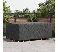 vidaXL Couverture pour meubles de jardin Noir 280 x 204 x 106 cm 600D