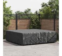 Housse pour mobilier d'extérieur Noir Couverture extérieure Tissu UV vidaXL vida