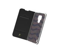 Housse pour Motorola E7 Porte-carte Fonction Support Noir