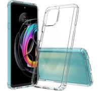 Housse pour Motorola Edge 20 Lite Housse hybride silicone Case Bumper Cover Transparent
