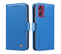 Housse pour Motorola Edge 50 Fusion 6.7"", Coque Etui Protection Premium en Cuir PU,Pochette Fermeture Magnétique (Bleu ciel) YKI03