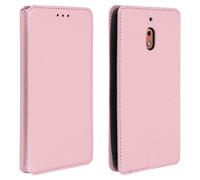 Housse pour Nokia 2.1 Étui folio Porte-cartes Fonction Support Rose champagne