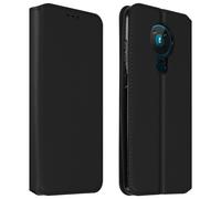 Housse pour Nokia 5.3 Porte-cartes Fonction Support Fin et Élégant Noir