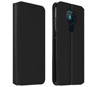 Housse pour Nokia 5.3 Porte-cartes Fonction Support Fin et Élégant Noir