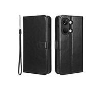 Housse pour OnePlus Nord 3 5G - etui coque pochette portefeuille + film ecran - NOIR -