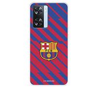 Housse pour OPPO A57s du FC Barcelone BarÇa Shield pour protéger votre téléphone portable Coque en silicone souple avec licence officielle FC Barcelone