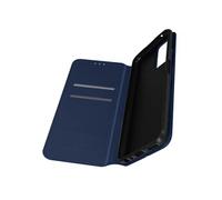 Housse pour Oppo A76, A96 et Realme 9i Clapet Portefeuille Support Vidéo Bleu nuit