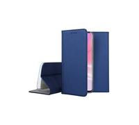 Housse pour Oppo A77 5G / A57 4G / 5G / Realme Narzo 50 5G - etui coque pochette portefeuille + verre trempe - BLEU MAGNET -