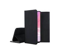 Housse pour Oppo A77 5G / A57 4G / 5G / Realme Narzo 50 5G - etui coque pochette portefeuille + verre trempe - NOIR MAGNET -