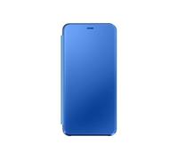 Housse pour Oppo Find X3 Lite Clapet translucide Miroir Support Vidéo Bleu