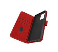 Housse pour Oppo Reno 7 Clapet Portefeuille Fonction Support Vidéo Rouge