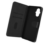 Housse pour Oppo Reno 8 Lite 5G Clapet Portefeuille Fonction Support Vidéo Noir
