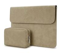 Housse pour Ordinateur 13 Pouces avec Trousse, Compatible avec MacBook Neo Air 13 M5 M4 M3 M2 M1 - Marron - E.F.Connection