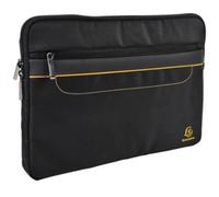 Exacompta Housse tablette/ordinateur Exactive 13'' – poche zippée, intérieur matelassé, Noir