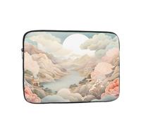 Housse pour ordinateur portable 10" Motif paysage de rêve Accessoire essentiel pour les trajets et l'utilisation au bureau