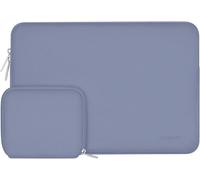 Housse Pour Ordinateur Portable 13-13,3 Pouces Compatible Avec Macbook Air/Pro 13/Pro 14, , Dell, Asus, Lenovo, Laptop Sleeve Néoprène Sac Avec Petite Pochette,Gris Lavande[POR5241202] Bleu