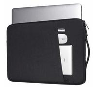 Housse pour ordinateur portable 14,1 pouces/15,4 pouces en toile Le noir Noir