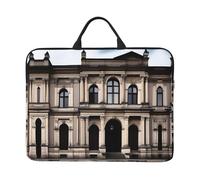 Housse pour ordinateur portable 14 pouces - aOld Architecture Full Print Design, idéal pour les voyages d'affaires et les trajets quotidiens