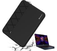 Housse Pour Ordinateur Portable 16 Pouces Pour Msi Stealth 16/16 Ai, Crosshair 16, Creatorpro M16 Hx/16 Ai Studio, Creator M16 Hx, Msi Étui De Protection Avec Poche Pour Accessoires (E601)