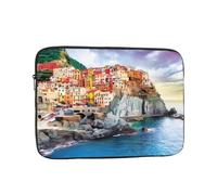 Housse pour ordinateur portable 30,5 cm Motif paysage Cinque Terre convient pour ordinateurs portables, tablettes, etc