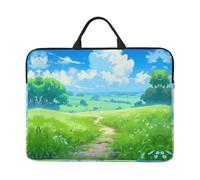 Housse pour ordinateur portable à motif plateau (16,5 x 12,2"), coque de protection anti-collision, design portable