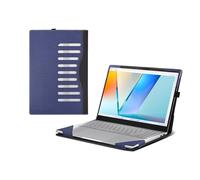 Housse pour ordinateur portable ASUS Vivobook S 15 OLED (S5506 S5506MA M5506) [Remarque sur d'autres modèles] Étui de protection en similicuir PU pour ordinateur portable de 16" avec coque amovible