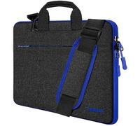 Housse pour Ordinateur Portable avec Sangle, 15 15,6 16 Pouce Sacs à Bandoulière pour 16 Pouces MacBook Pro M3/M2/M1 Pro/Max, MacBook Pro 15, Surface Laptop 3, 15-15,6 Pouces PC -B02K03