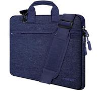 Housse pour Ordinateur Portable avec Sangle, 17 17,3 Pouce Sacs à Bandoulière TSA Sac de Transport PC Compatible avec HP, Dell, Lenovo et Asus -D02B01