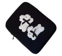 Housse pour Ordinateur Portable Bowknot Lapins de Rangement pour Ordinateur Portable Organisateurs de tablettes à la Mode Transporteurs d ' Ordinateurs Portables de Protection École Bureau Pochette