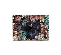 Housse pour Ordinateur Portable Compatible avec MacBook Air 2025/2024/2023/2022, 13/14/15/16 Pouces, Motif Floral(Multi-Colored,A2918/2992)