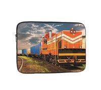 Housse pour ordinateur portable de 10 à 17 pouces Motif train de marchandises