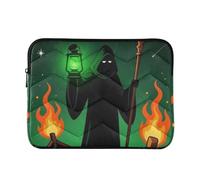 Housse pour ordinateur portable de 13 à 14 pouces - Étui élégant pour ordinateur portable Tarot Faucheuse Gothique Horreur Halloween Notebook Poche pour ordinateur portable Travail Voyage fusil et co