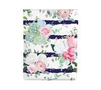 Housse pour ordinateur portable de 13 pouces Motif Van in The Beach avec une planche de surf imprimée, housse fine antichoc en cuir pour ordinateur portable pour bureau, école, voyage, Plantes grasses