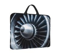 Housse pour ordinateur portable de 14 pouces, résistante aux chocs, sac d'ordinateur à jet moteur, résistant à l'eau