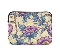 Housse pour ordinateur portable de 15 à 16 pouces - Résistante à l'eau - Sac Cambodge Romduol Beauty Summer Flowers_04907_4 avec fermeture éclair pour ordinateur portable de 15 à 16 pouces
