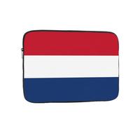 Housse pour ordinateur portable de 15", motif drapeau néerlandais, convient pour les affaires, les loisirs ou l'école