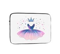 Housse pour ordinateur portable de 33 cm motif ballerine Galaxy Star - Pour homme et femme - Résistante à l'eau - Résistante aux chocs