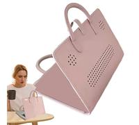 Housse pour ordinateur portable en cuir PU - Étui de transport rose résistant à l'eau, protection fine pour ordinateur portable, poignée design, accessoire d'ordinateur portable, étui à lettres de