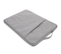 Housse pour Ordinateur Portable en Polyester, Paquet Solide Poignée | Poche Avant et Fermeture Éclair, Compartiment Principal, pour Tablette et Batterie Externe, Bureau, Shopping