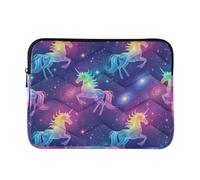 Housse pour ordinateur portable et tablette Galaxy Unicorn Neon pour femme