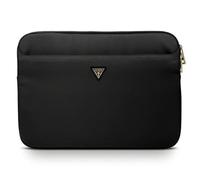 Housse pour ordinateur portable - Guess - Nylon Computer Sleeve - 13 pouces - Noir - Logo doré