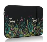 Housse pour ordinateur portable MacBook Neo 13" A3404 2026 A18 Pro avec 2 poches, sac d'accessoires (Little Grass)