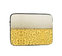 Housse pour ordinateur portable Motif bulles de bière 17" Convient pour ordinateurs portables, tablettes, etc